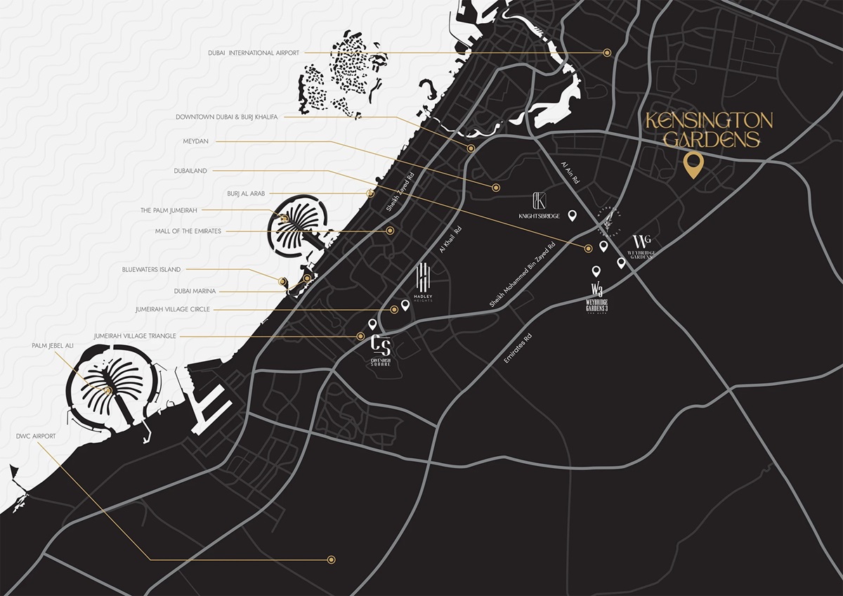 Leos Kensington Gardens Location Image