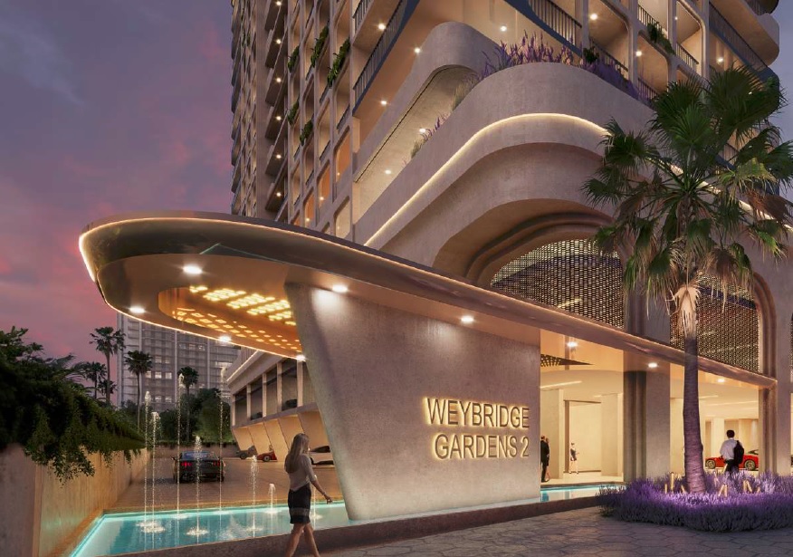 LEOS Weybridge Gardens 2 Entrance View