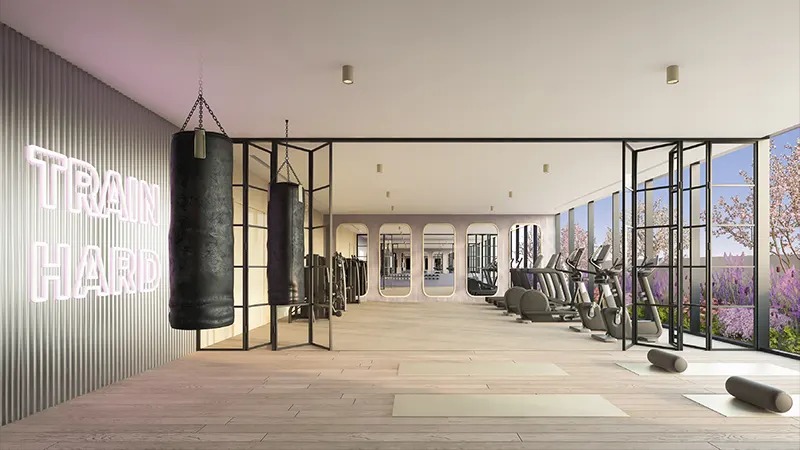 LEOS Weybridge Gardens 2 Gymnasium Image