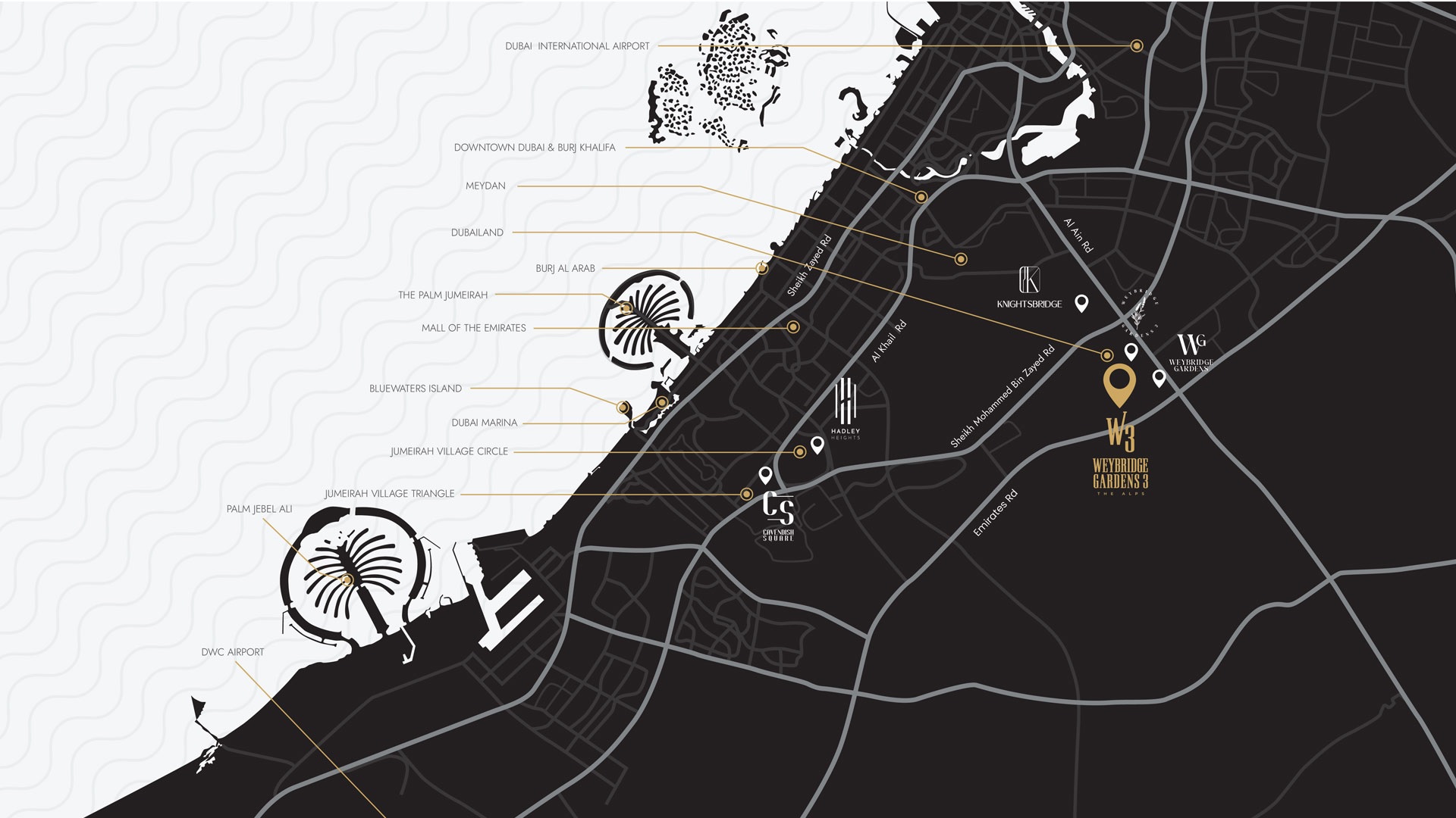 LEOS Weybridge Gardens 3 Location Image