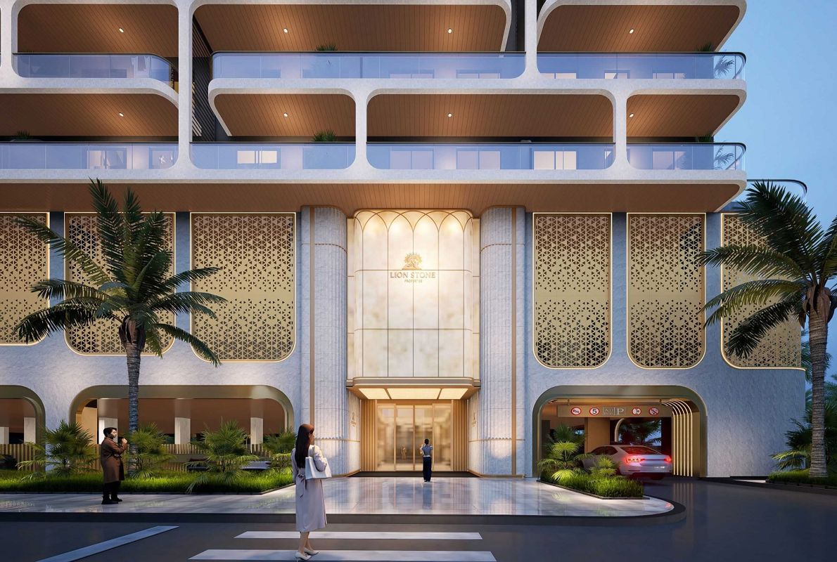 Lion Listone Residence Entrance View