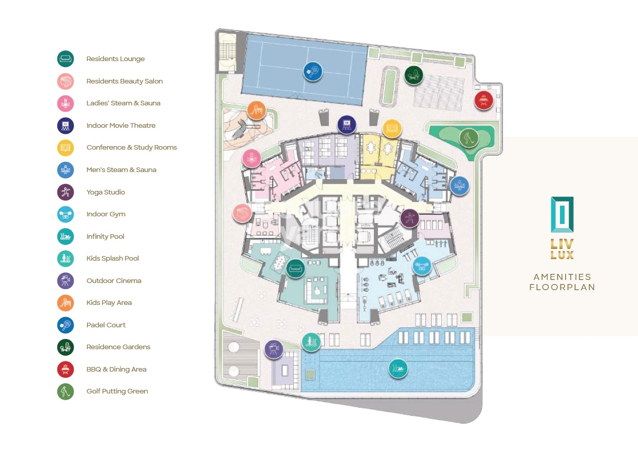 LIV LUX Apartments Floor Plans