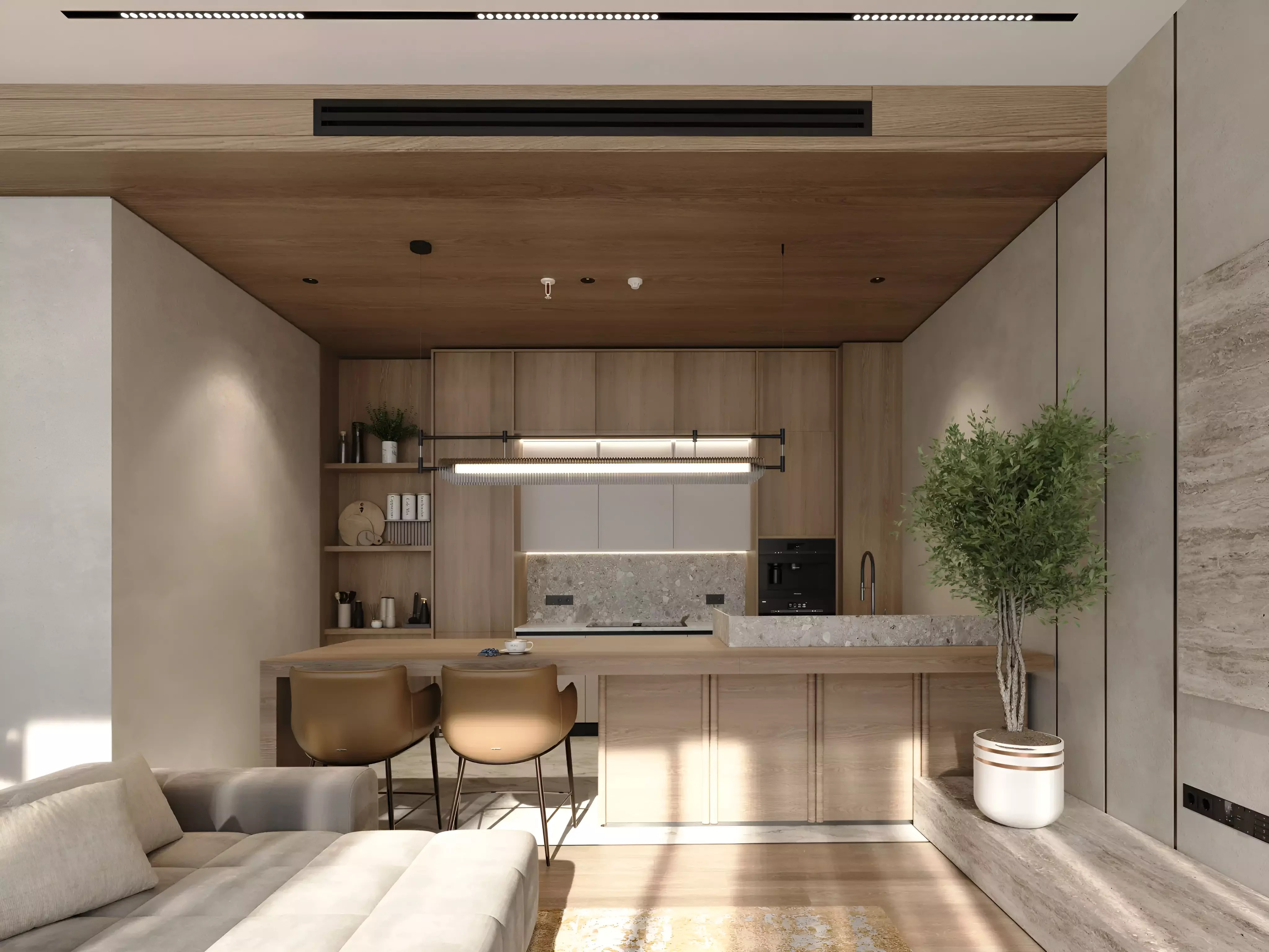 LIV Oceanside Apartment Interiors