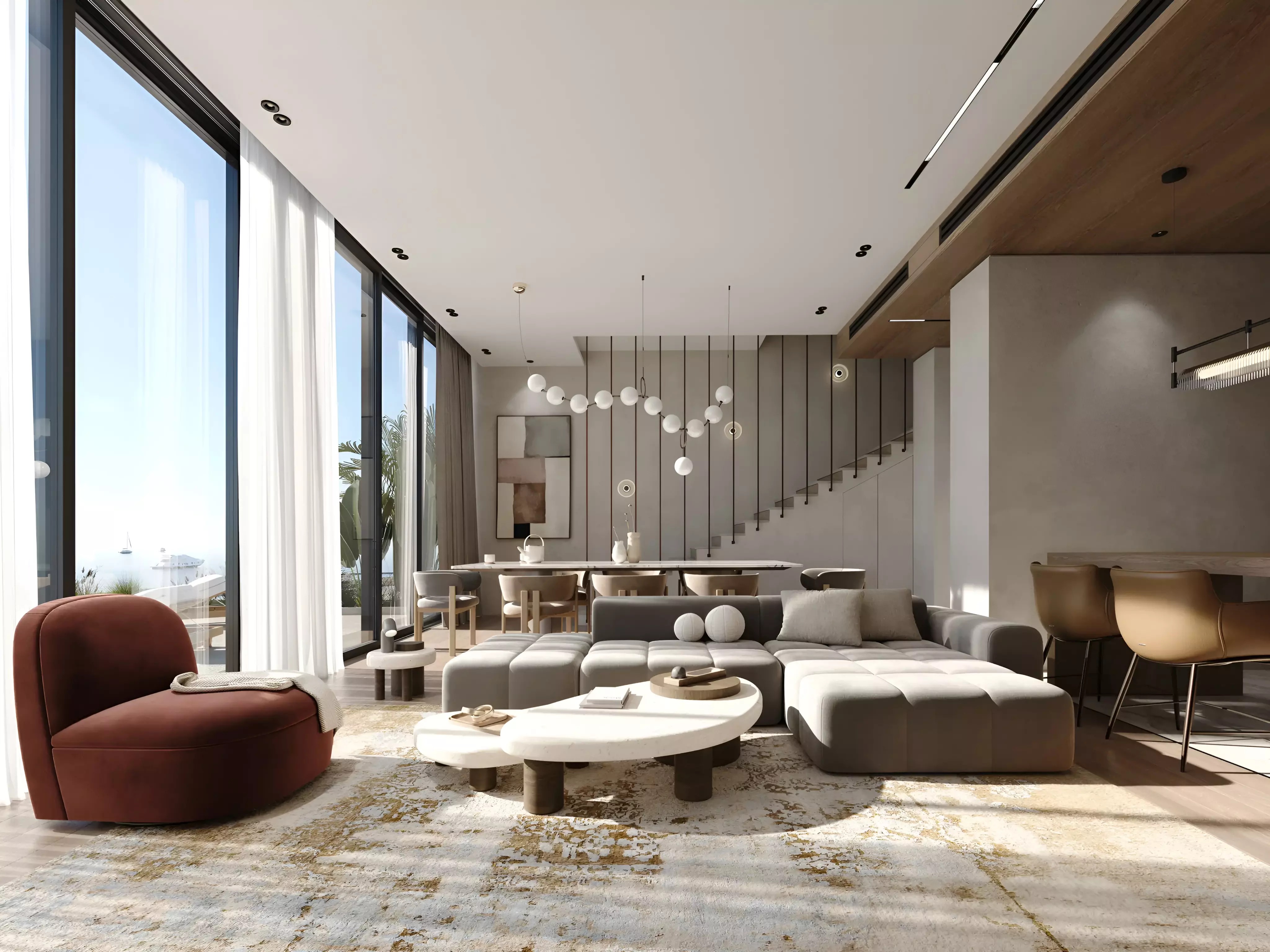 LIV Oceanside Apartment Interiors