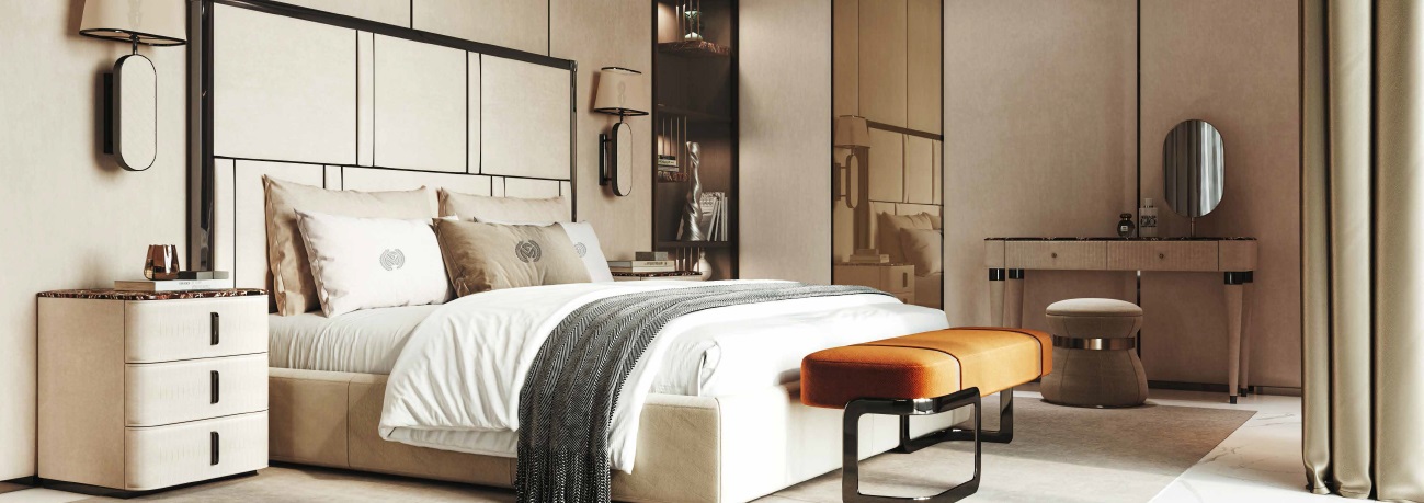 London Franck Muller Aeternitas Tower Apartment Interiors