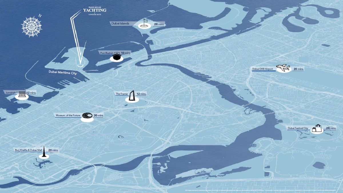 London Franck Muller Yachting Location Image