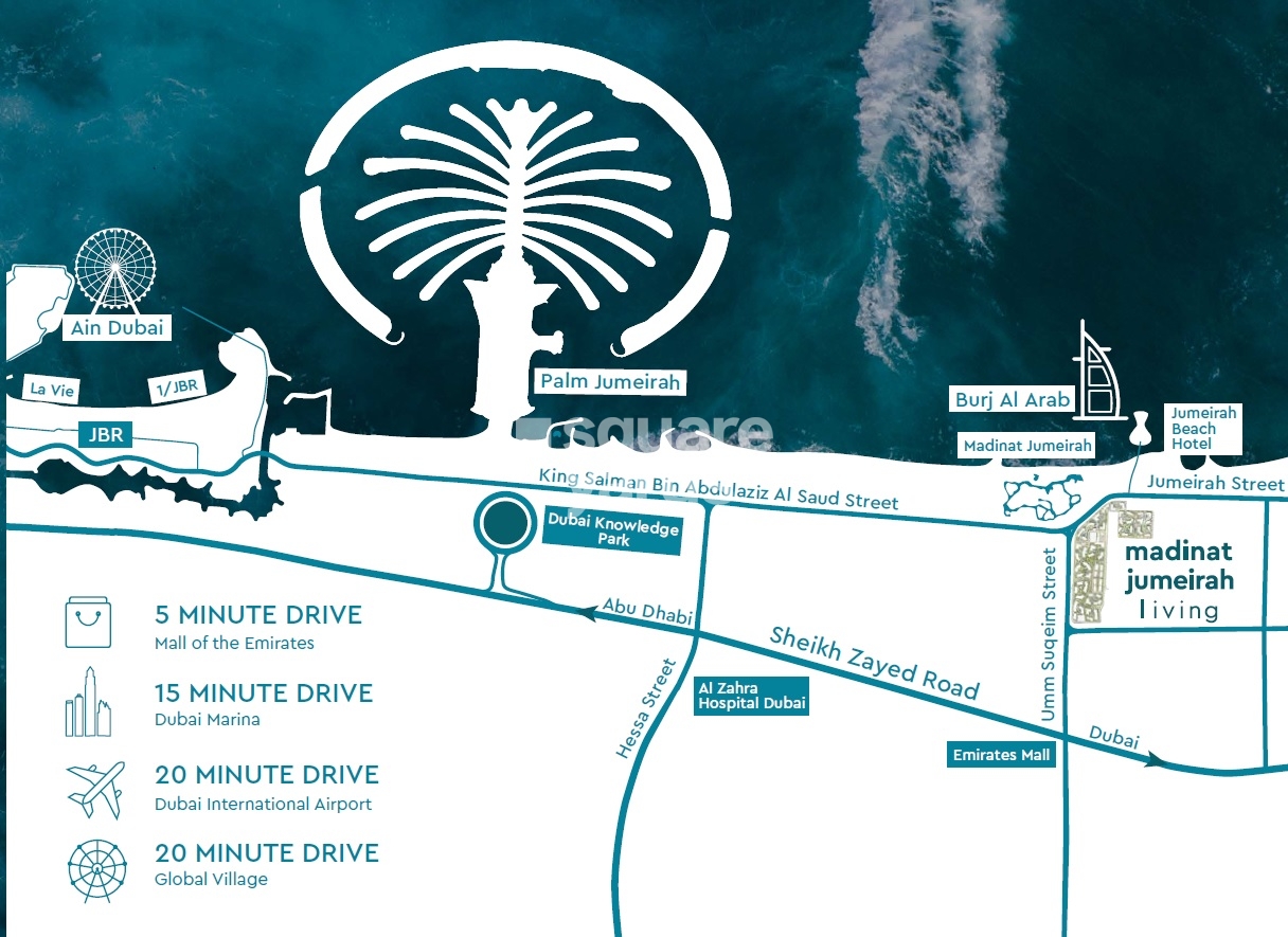 Madinat Jumeirah Living Location Image