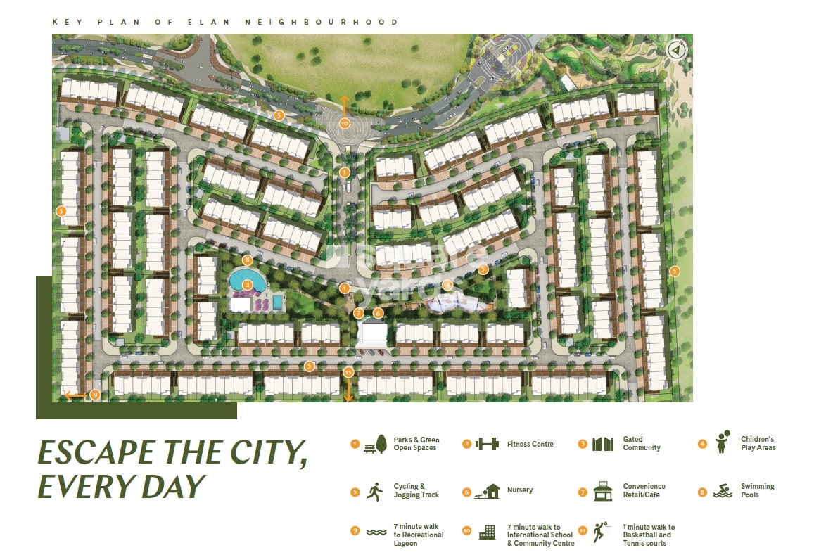 Majid Elan Tilal Al Ghaf Master Plan Image