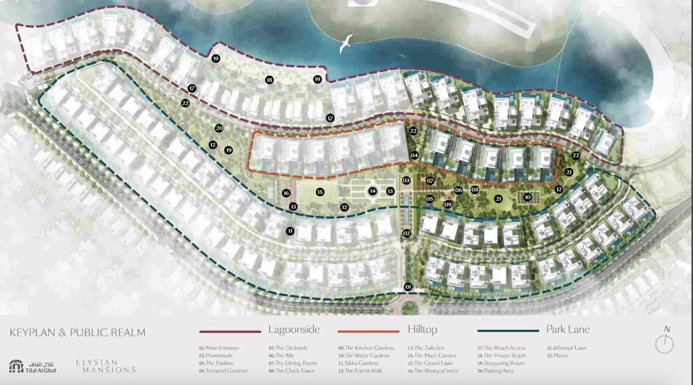 Majid Elysian Mansions Location Image