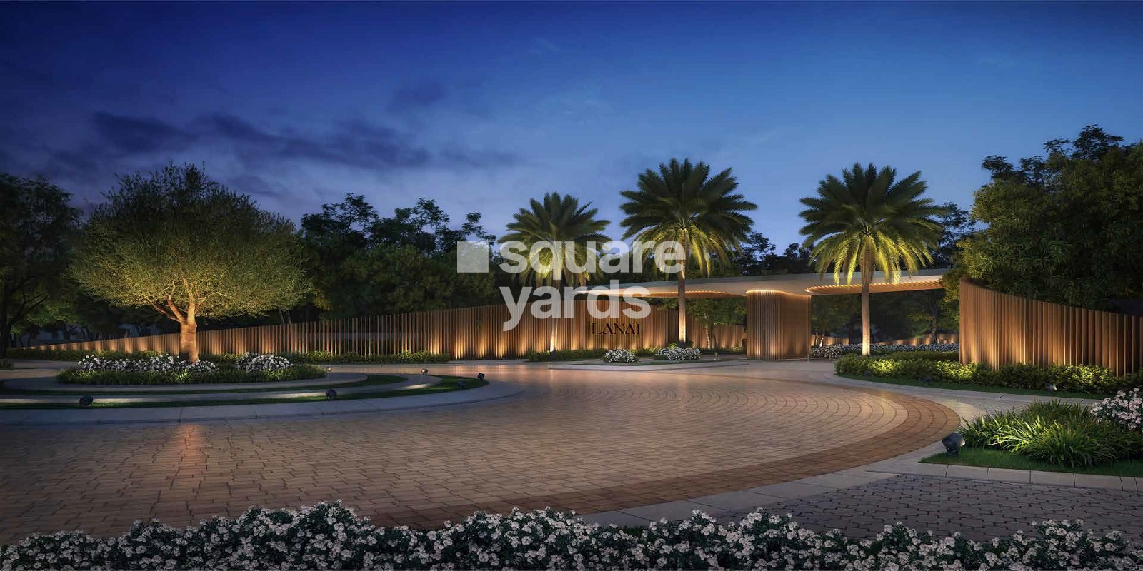 Majid Lanai Island Entrance View