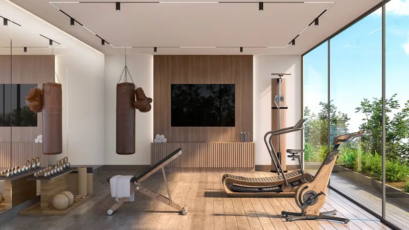 Majid Plagette 32 Gymnasium Image