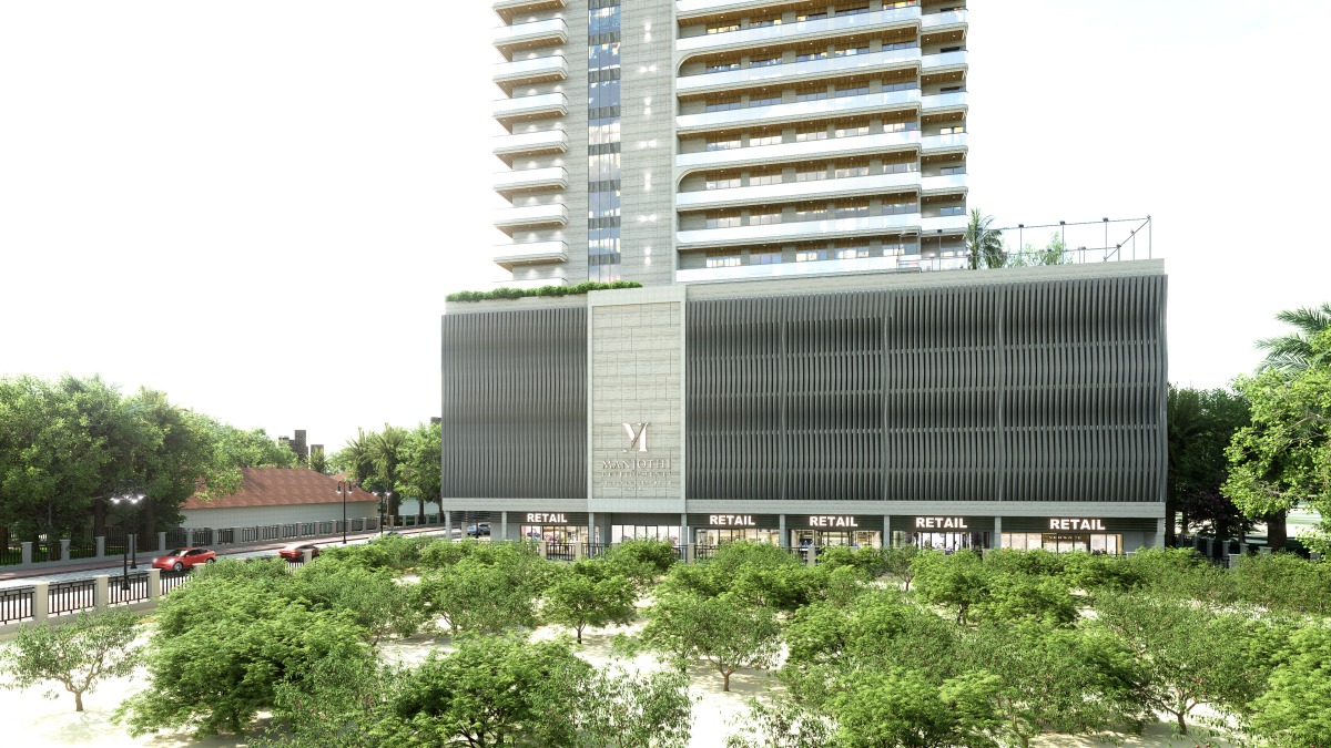 Manjothi M One Tower Apartment Exteriors