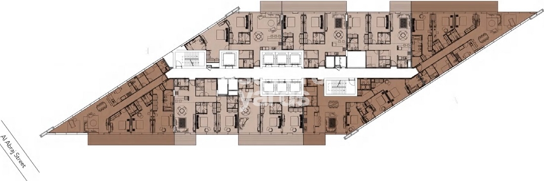 Marquise Square Tower Floor Plans