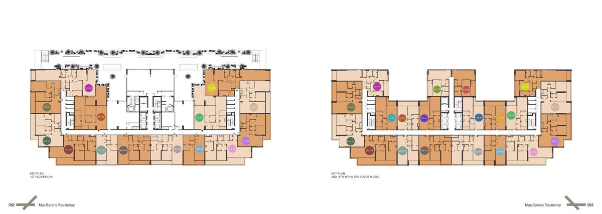 MAS Barsha Residency Floor Plans