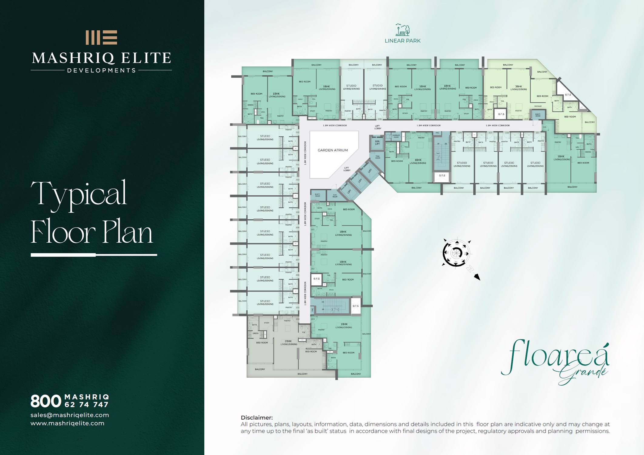 Mashriq Floarea Grande Floor Plans
