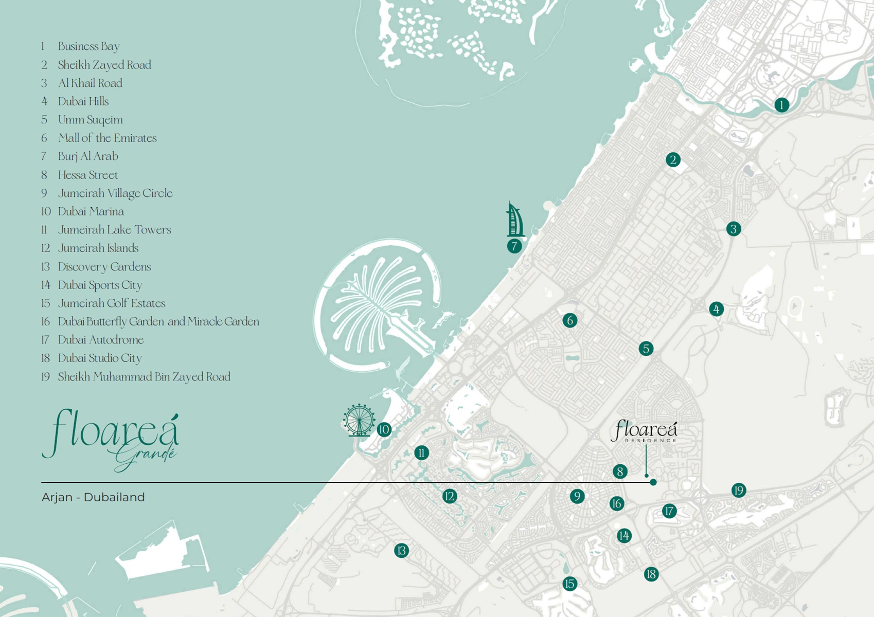 Mashriq Floarea Grande Location Image
