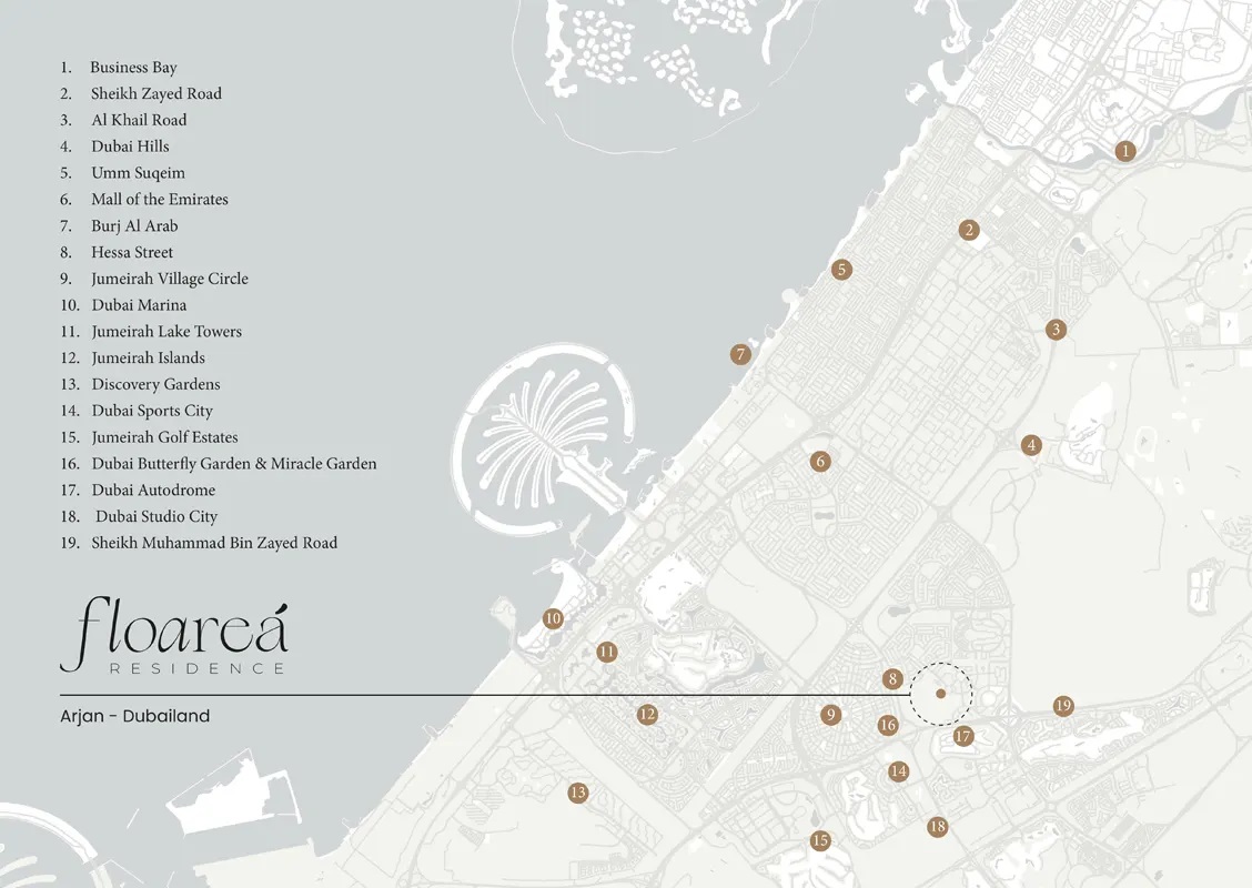 Mashriq Floarea Residence Location Image