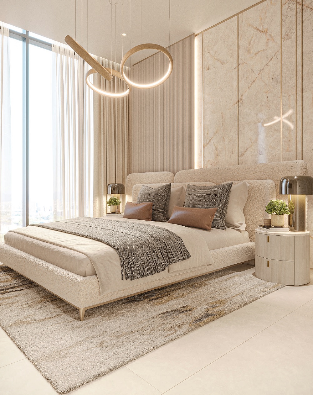 Mashriq Floarea Skies Apartment Interiors