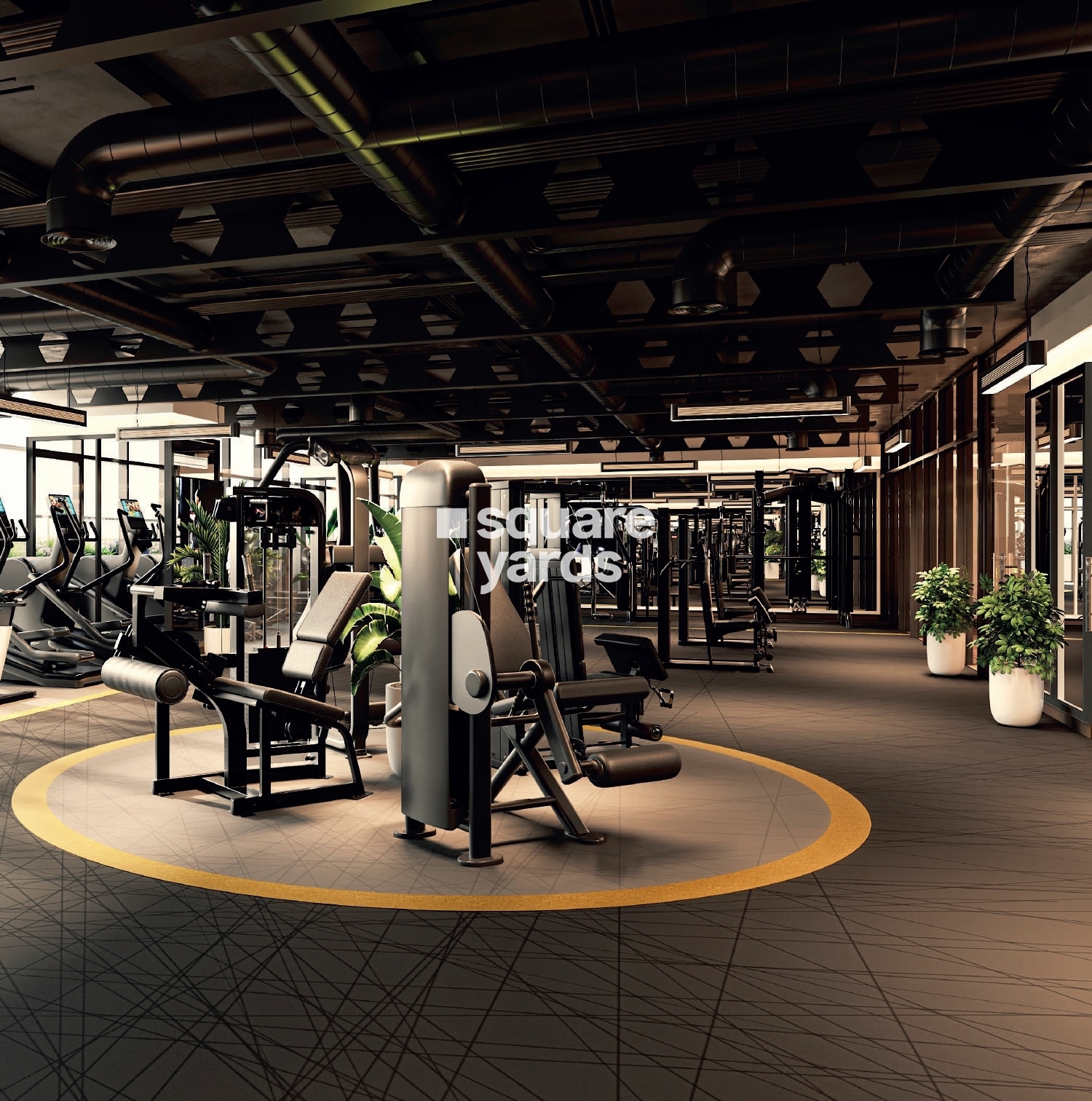 ME DO RE Residential Tower Gymnasium Image