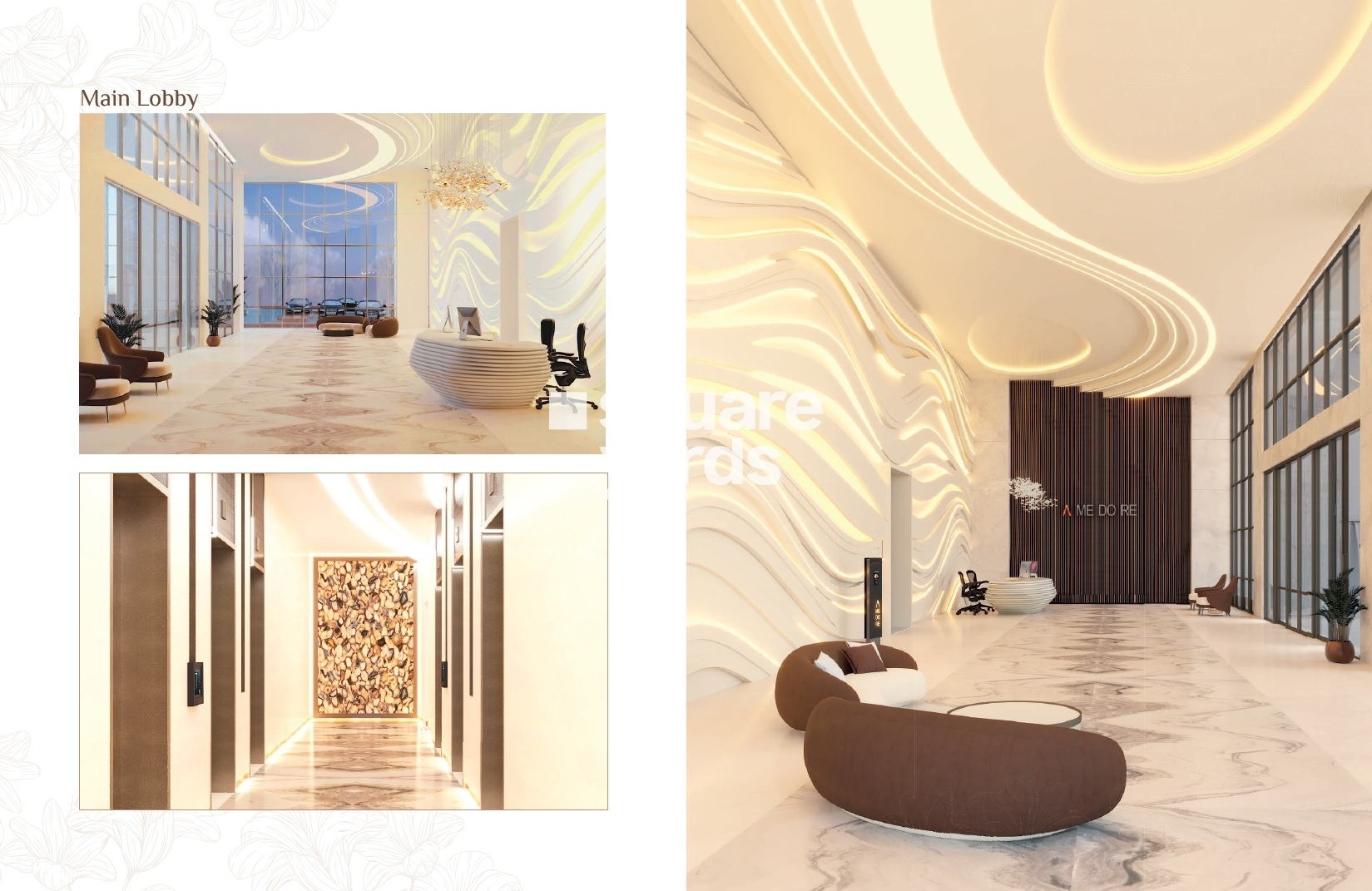 ME DO RE Residential Tower Lift Lobby Image