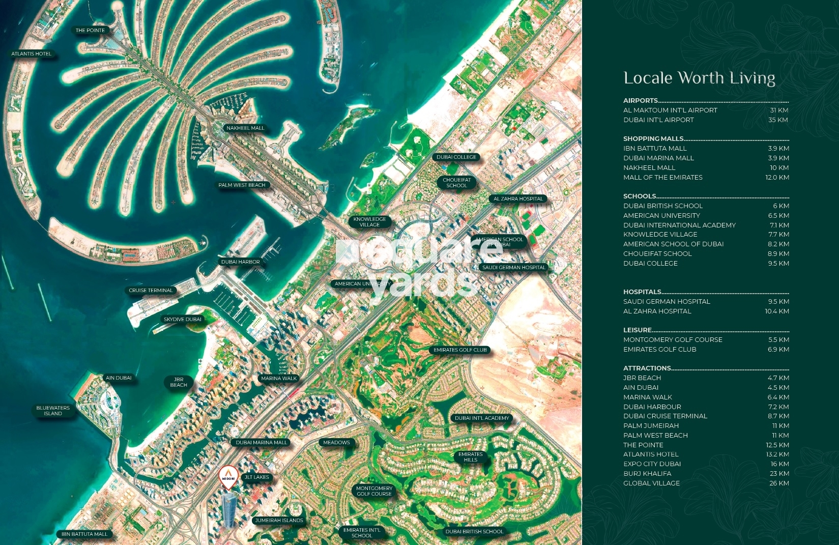 ME DO RE Residential Tower Location Image