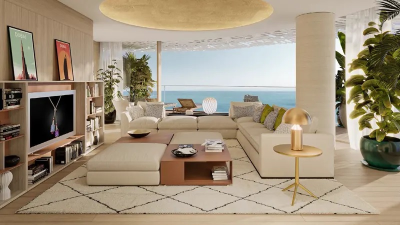 Meraas Bulgari Lighthouse Apartment Interiors