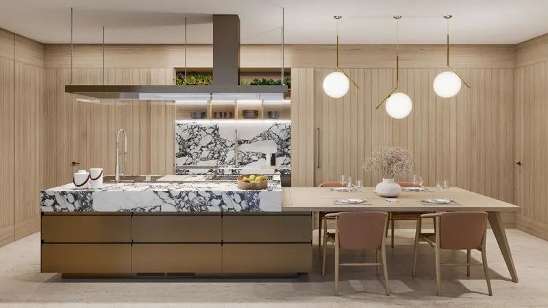 Meraas Bulgari Lighthouse Apartment Interiors