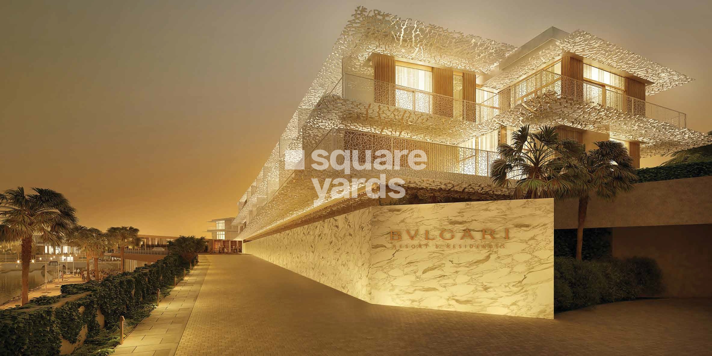 Meraas Bvlgari Residences Entrance View