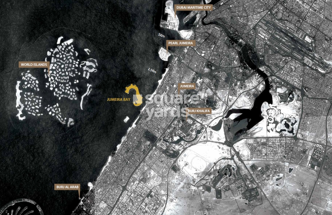 Meraas Bvlgari Residences Location Image
