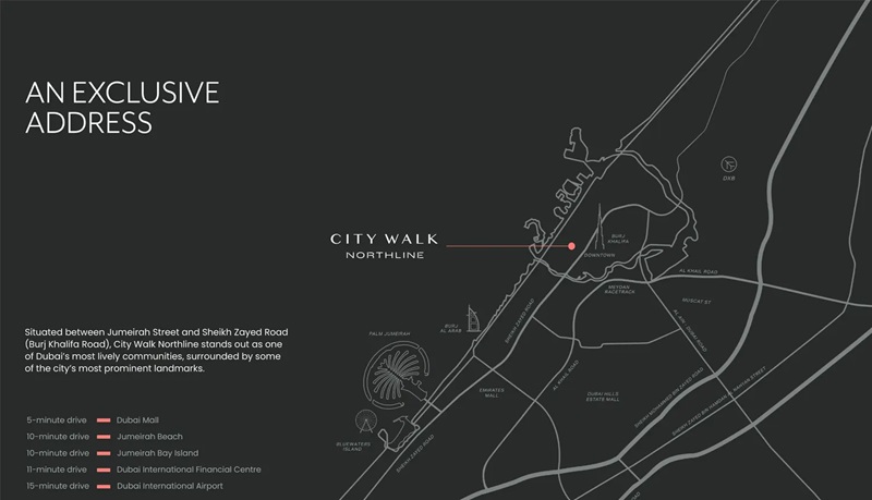 Meraas City Walk Northline Location Image