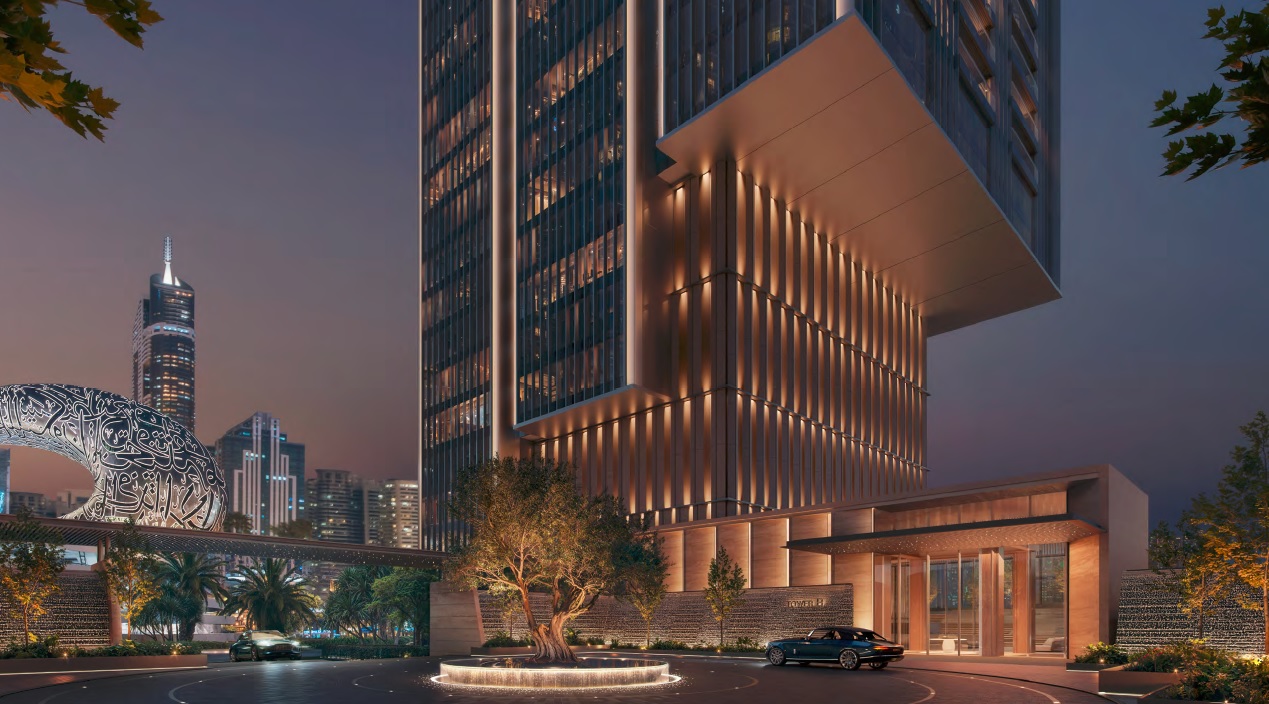 Meraas Jumeirah Residences Emirates Towers Entrance View