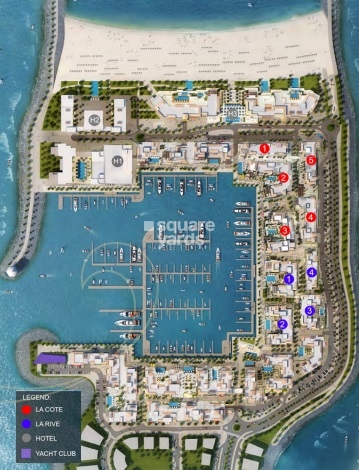 Meraas Port De La Mer La Rive Master Plan Image