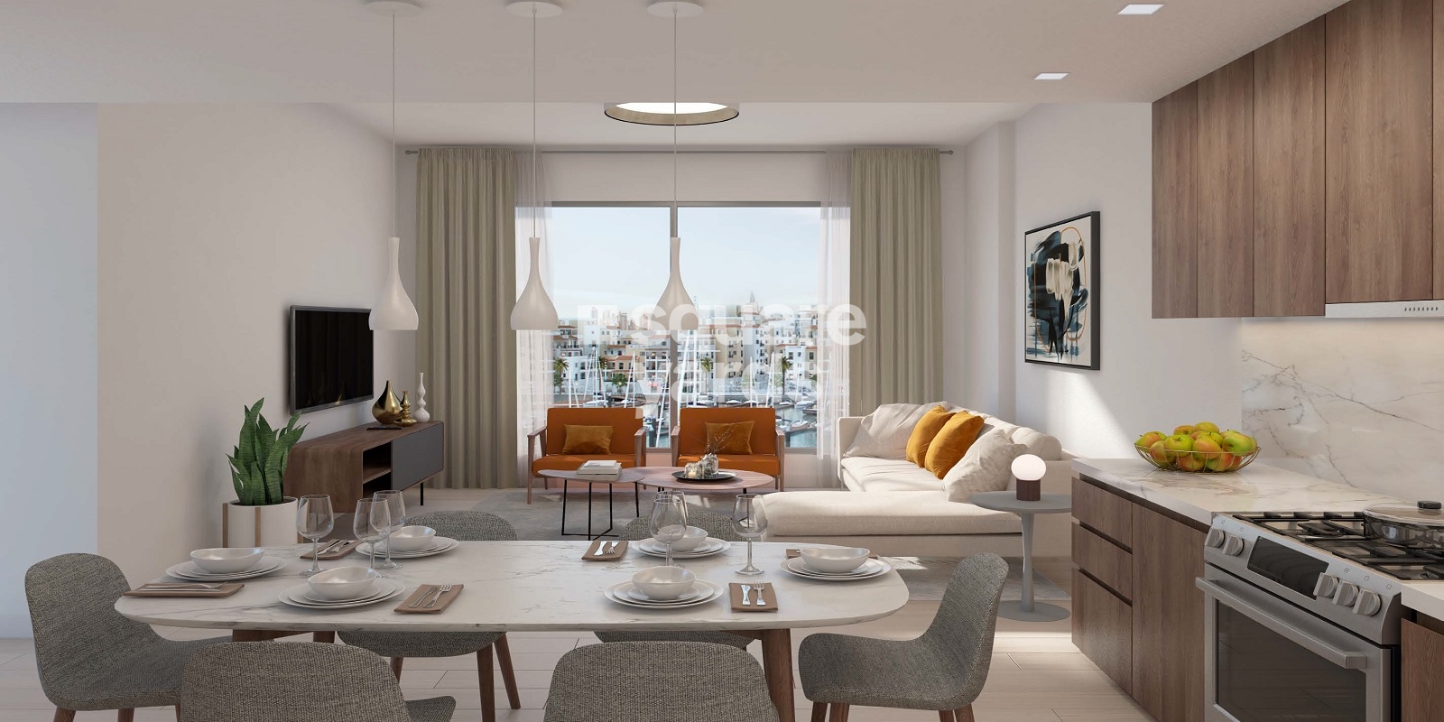 Meraas La Voile Apartment Interiors