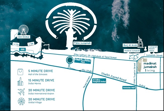 Meraas MJL Jadeel Location Image