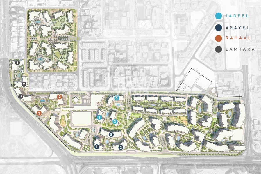 Meraas MJL Jadeel Master Plan Image
