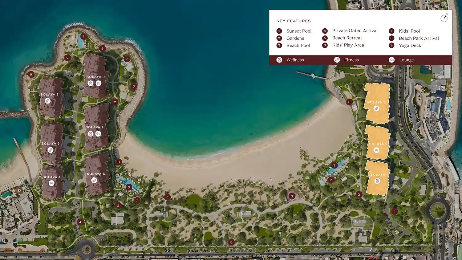 Meraas Solaya Master Plan Image