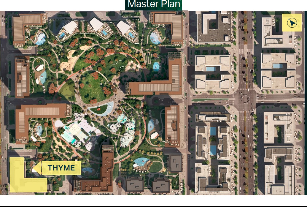 Meraas Thyme Central Park Master Plan Image