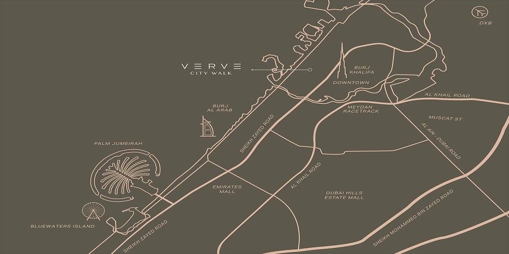 Meraas Verve City Walk Location Image