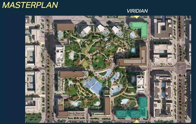 Meraas Viridian Residences Master Plan Image