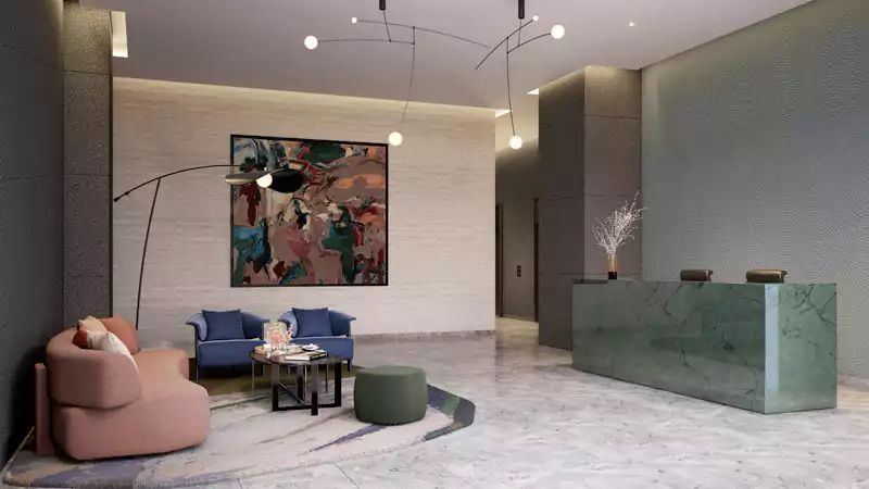 Meraas Viridian Residences Waiting Lounge