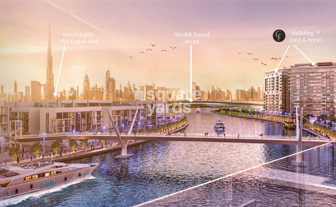 Meydan Canal Front Residences Tower View