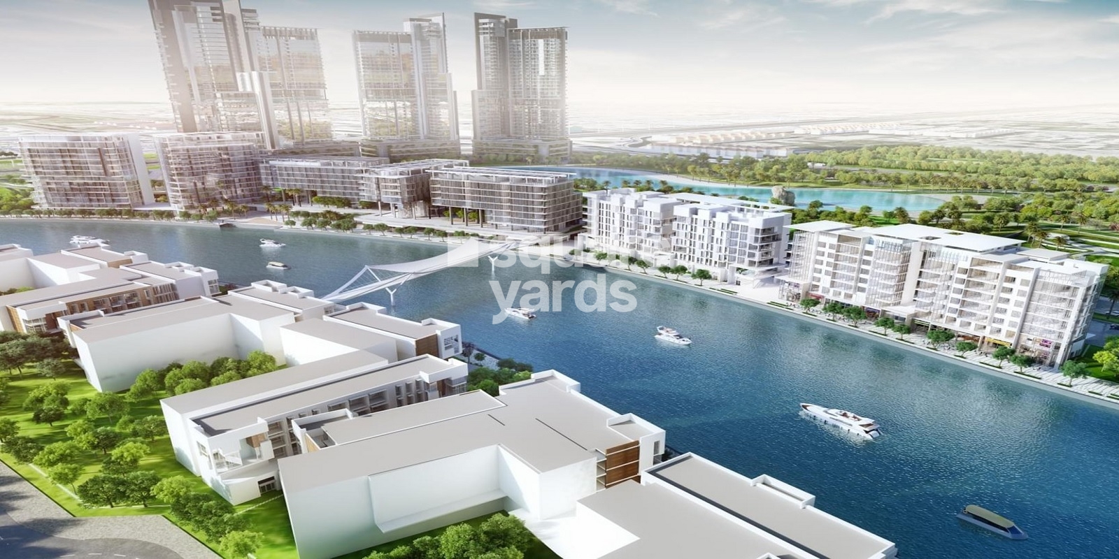 Meydan Canal Front Residences Tower View