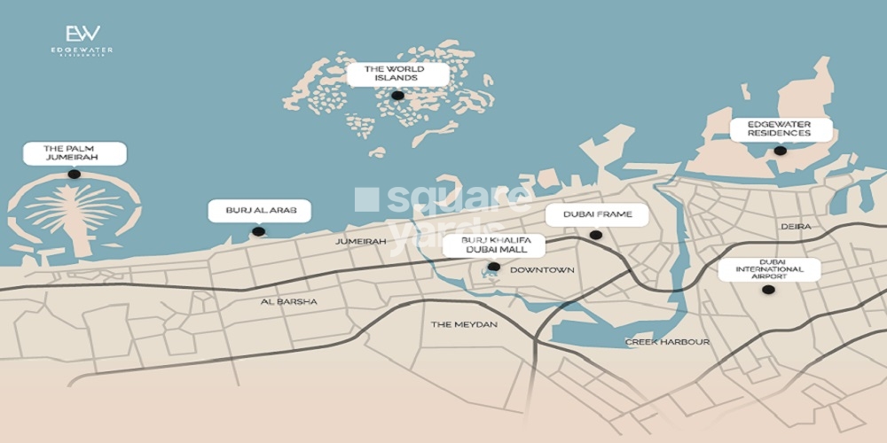 MGS Edgewater Residences Location Image