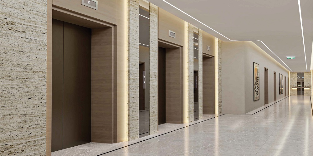 Mirfa Ashton Park Residences Lift Lobby Image