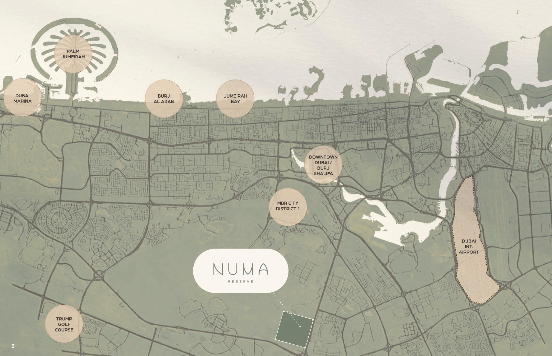 Mirfa Numa Reserve Location Image