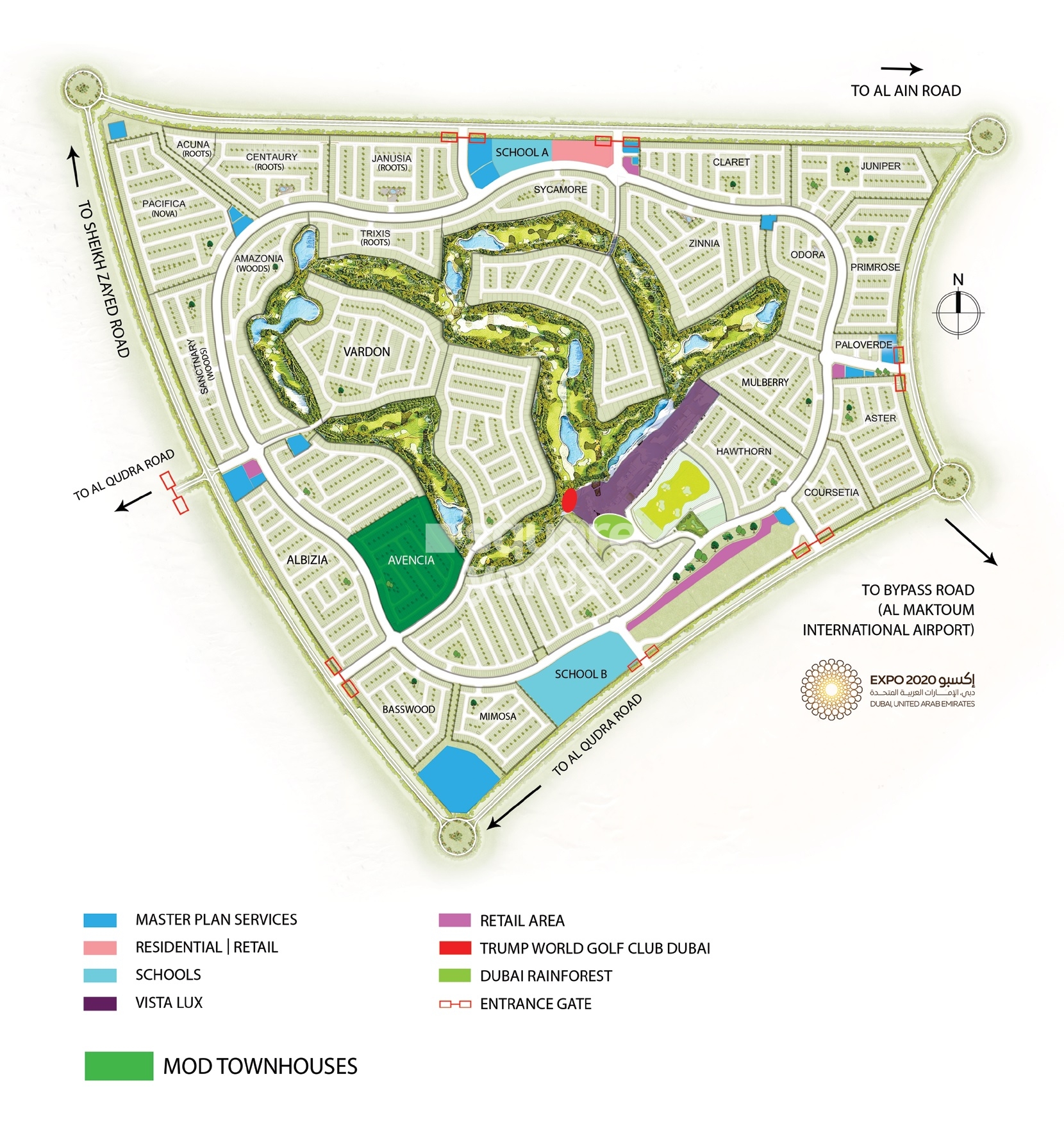 MOD Townhouses Master Plan Image