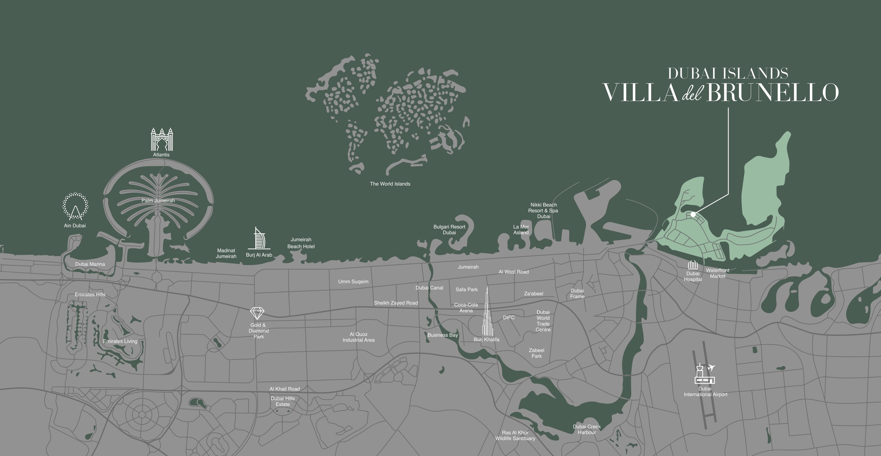 Mr Eight Villa Del Brunello Location Image