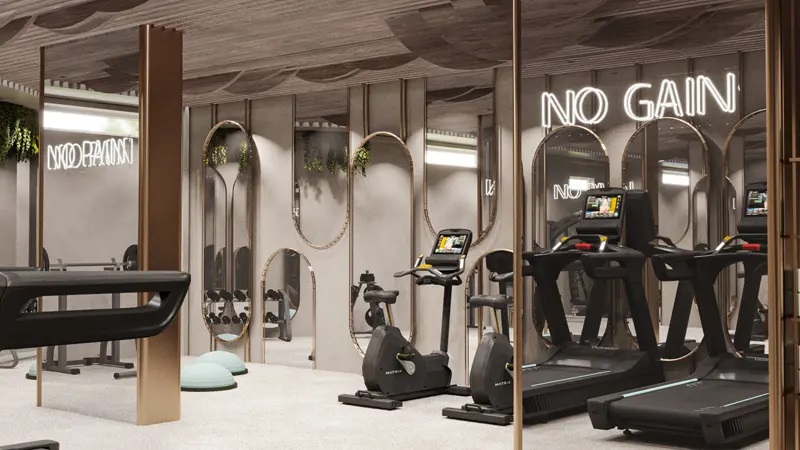 MS Iluka Residences Gymnasium Image