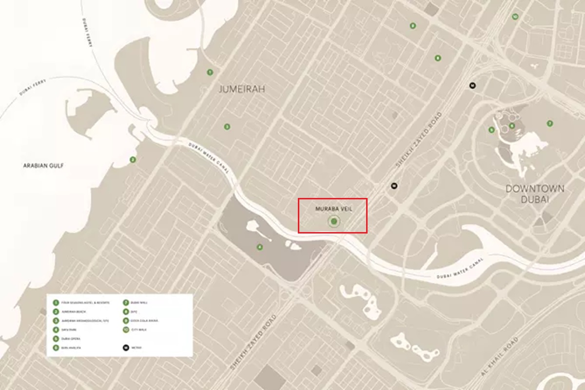 Muraba Veil Location Image