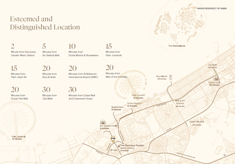 Nabni Avenue Residence 7 Location Image